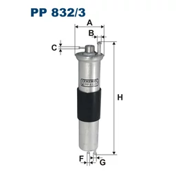 PP832/3 Filtron üzemanyagszűrő