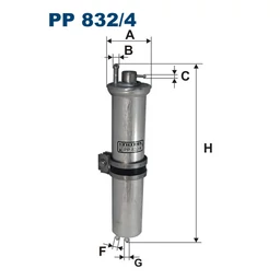 PP832/4 Filtron üzemanyagszűrő
