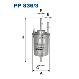 PP836/3 Filtron üzemanyagszűrő