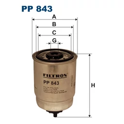 PP843 Filtron üzemanyagszűrő
