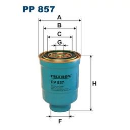 PP857 Filtron üzemanyagszűrő