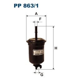 PP863/1 Filtron üzemanyagszűrő
