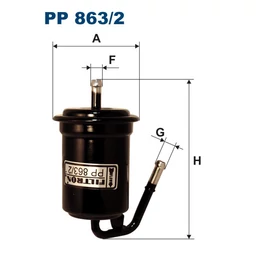 PP863/2 Filtron üzemanyagszűrő