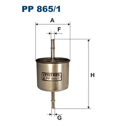 PP865/1 Filtron üzemanyagszűrő