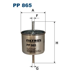 PP865 Filtron üzemanyagszűrő