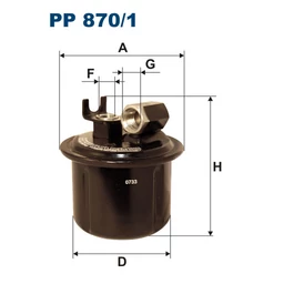 PP870/1 Filtron üzemanyagszűrő