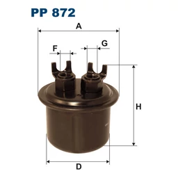 PP872 Filtron üzemanyagszűrő