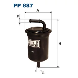 PP887 Filtron üzemanyagszűrő