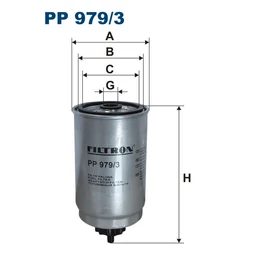 PP979/3 Filtron üzemanyagszűrő