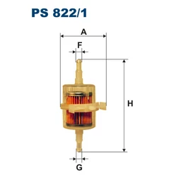 PS822/1 Filtron üzemanyagszűrő