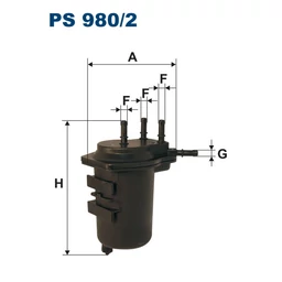 PP980/2 Filtron üzemanyagszűrő