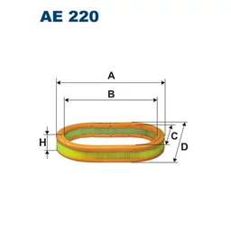 AE220 Filtron levegőszűrő