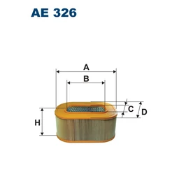 AE326 Filtron levegőszűrő