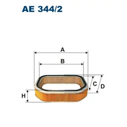 AE344/2 Filtron levegőszűrő