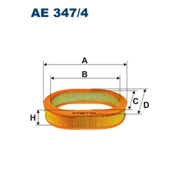 AE347/4 Filtron levegőszűrő