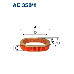 AE358/1 Filtron levegőszűrő