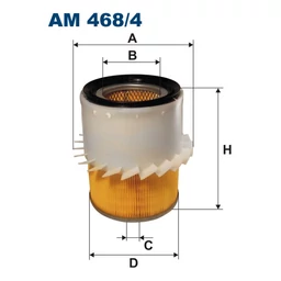 AM468/4 Filtron levegőszűrő