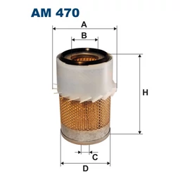 AM470 Filtron levegőszűrő