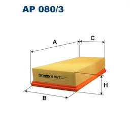 AP080/3 Filtron levegőszűrő