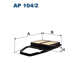 AP104/2 Filtron levegőszűrő