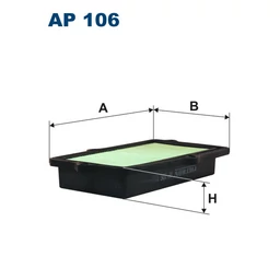 AP106 Filtron levegőszűrő