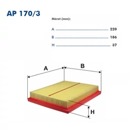 AP170/3 Filtron levegőszűrő
