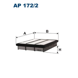 AP172/2 Filtron levegőszűrő