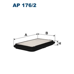AP176/2 Filtron levegőszűrő