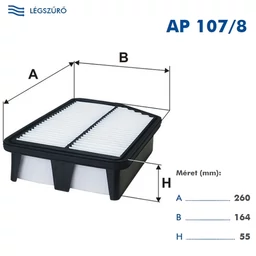 AP107/8 Filtron levegőszűrő