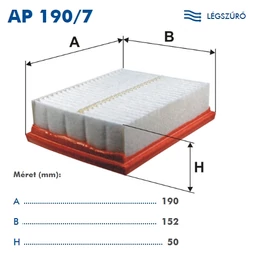 AP190/7 Filtron levegőszűrő