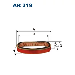 AR319 Filtron levegőszűrő