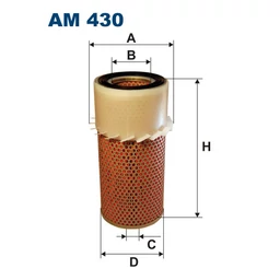 AM430 Filtron levegőszűrő
