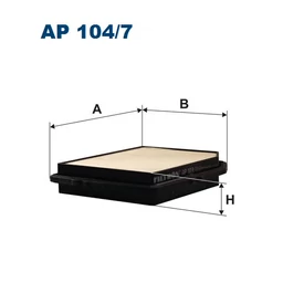 AP104/7 Filtron levegőszűrő