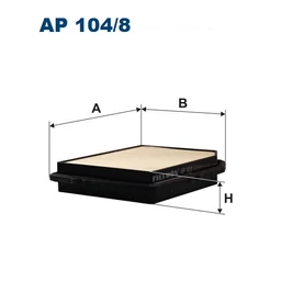 AP104/8 Filtron levegőszűrő 