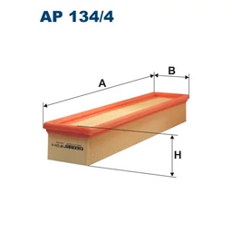 AP134/4  Filtron levegőszűrő