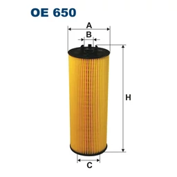 OE650 Filron olajszűrő