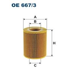 OE667/3 Filron olajszűrő