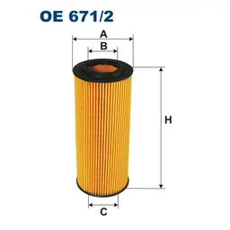 OE671/2 Filron olajszűrő