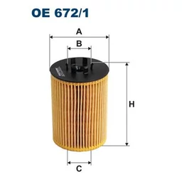 OE672/1 Filron olajszűrő