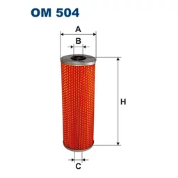 OM504 Filron olajszűrő