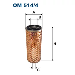 OM514/4 Filron olajszűrő