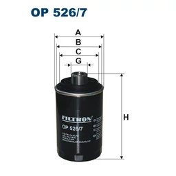 OP526/7 Filron olajszűrő