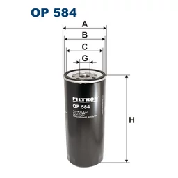 OP584 Filron olajszűrő