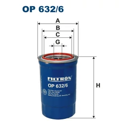 OP632/6 Filron olajszűrő