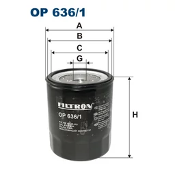 OP636/1 Filron olajszűrő