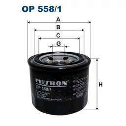 OP558/1 Filron olajszűrő