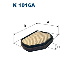 K1016A Filtron pollenszűrő