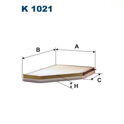 K1021 Filtron pollenszűrő