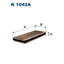 K1042A Filtron pollenszűrő