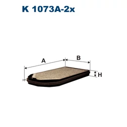K1073A-2x Filtron pollenszűrő